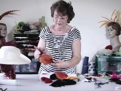 HAT CLASSES - MILLINERY HOW TO FEATHERS 1 TRAILER