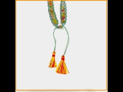How to Add Tassels to Bracelet Ends
