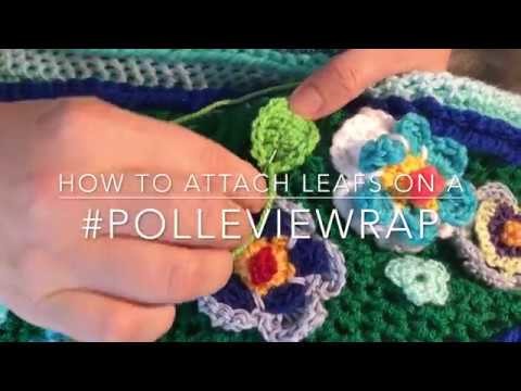 How to attach leafs on a #polleviewrap