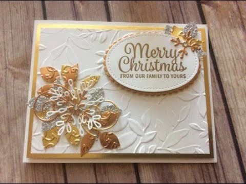 How to Create a #Glitzy Christmas Card