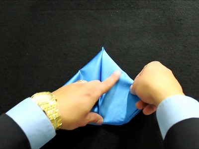 How To Fold  Pocket Square  Winged Puff
