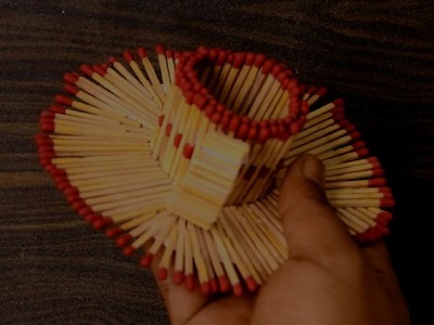 How to Make Matchstick Cup - Crafts Desinger