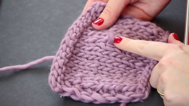How to Pick Up a Dropped Knit Stitch