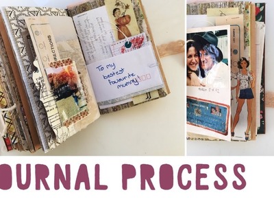 JUNK JOURNAL WITH ME - Ep 04 | Journalling Process | Vintage Journal