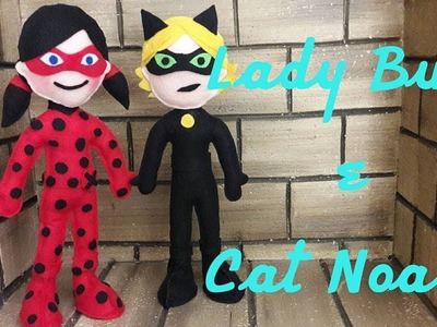 Lady Bug e Cat Noair Feltro - Parte 1