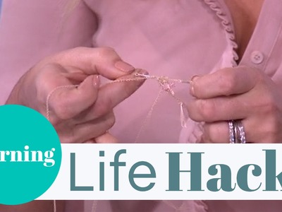 Life Hacks - How to Untangle a Chain