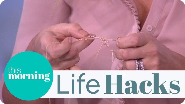 Life Hacks - How to Untangle a Chain
