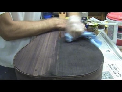 Luthier Tips du Jour - Pore Filling with Drywall Compound