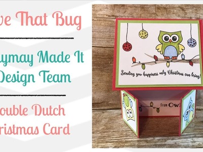 Maymay Made It DT | Double Dutch Christmas Card