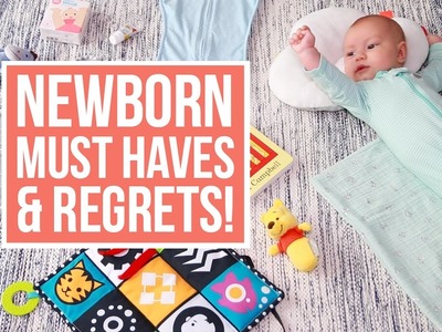 Newborn Essentials + Products I REGRET Buying!