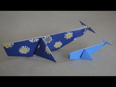 Origami【Whale】