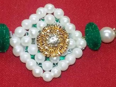Pearl Design for Rakhi