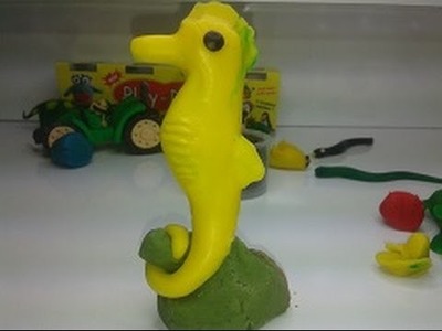 Play Doh Seahorse