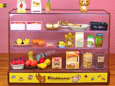RE-MENT Rilakkuma Showcase　リーメント　リラックマ　ショーケース