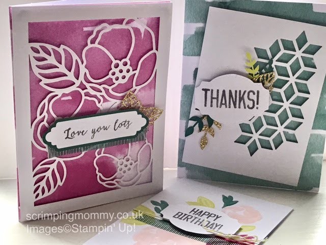 Soft sayings kit cards in minutes Stampin' Up! products