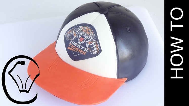 Wests Tigers NRL FootBall Cap Hat Cake by Cupcake Savvy's Kitchen