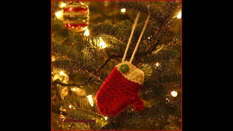 12 Days of Christmas: Mitten Ornament