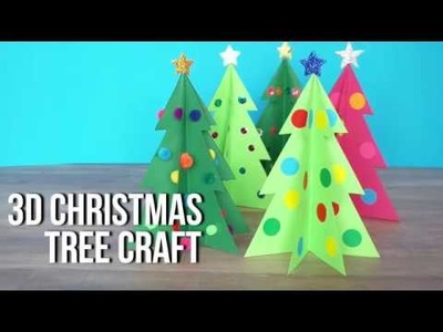 3D Christmas Tree Craft