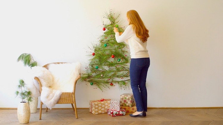 4 DIY Holiday Trees For Small Spaces
