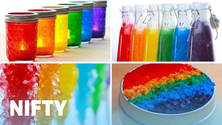 5 Stunning Rainbow Projects