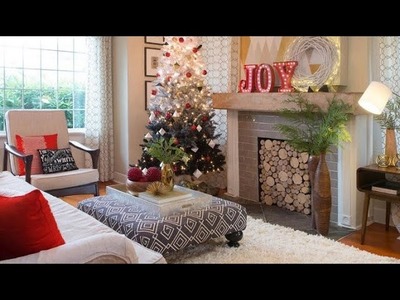 A Mid-Century-Modern Christmas Living Room | hayneedle.com