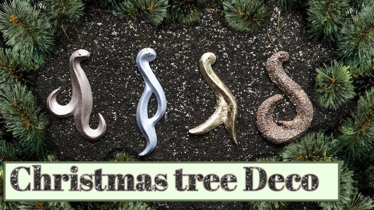 Baroque Ornament toys for Christmas tree DIY  Decoration (Deco from scratch)