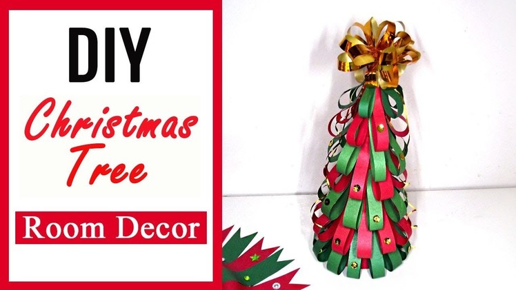 Christmas Tree DIY. How to make Easy Christmas Tree. Christmas Craft