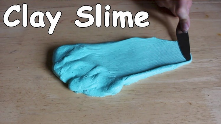 Clay Slime Easy Craft for Kids