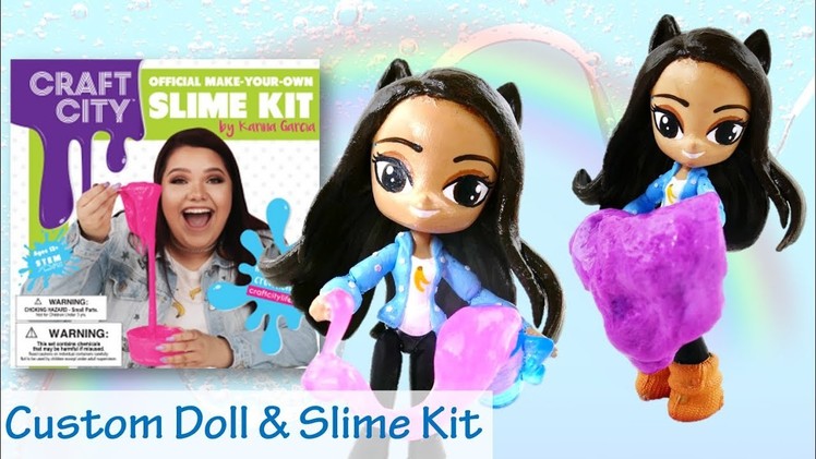 Craft City Karina Garcia Slime Kit Review and MLP Doll Pony Custom
