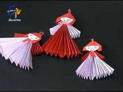 Craft Paper tho Dolls | Chudandi Cheyandi | Sakhi | 17th November 2017 | ETV Telangana