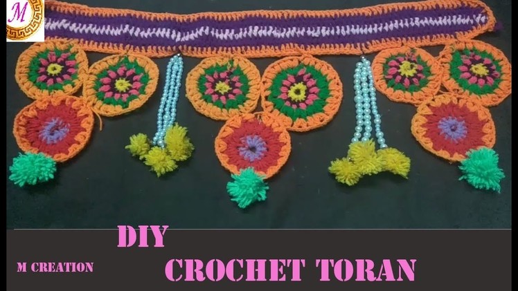 Crochet toran.diy crochet toran