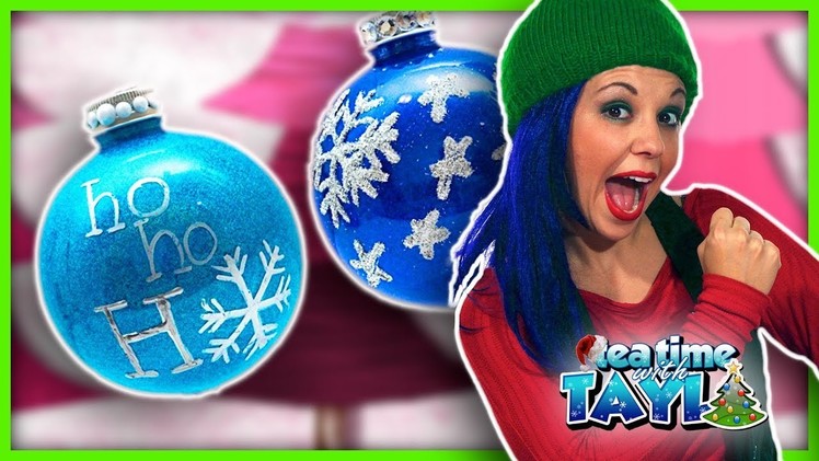 DIY Christmas Craft for Kids | Homemade Christmas Ornament for Children on Tea Time with Tayla