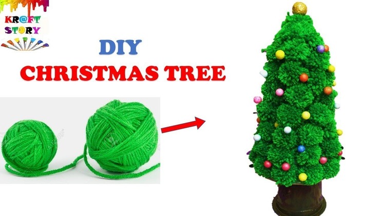 DIY christmas tree || Christmas Craft idea