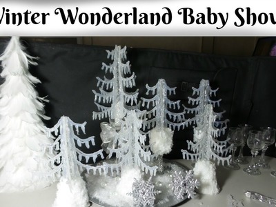 How Diy Dollar Tree Centerpieces Winter Wonderland For Baby