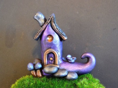 DIY Fairy House In Polymer Clay Tutorial