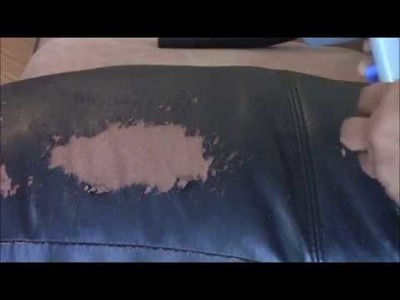 Diy Fix for Ugly Leather Couch