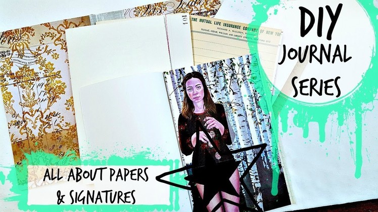 DIY Journal Tutorial for Beginners: All About Signatures and Putting Your Pages Together