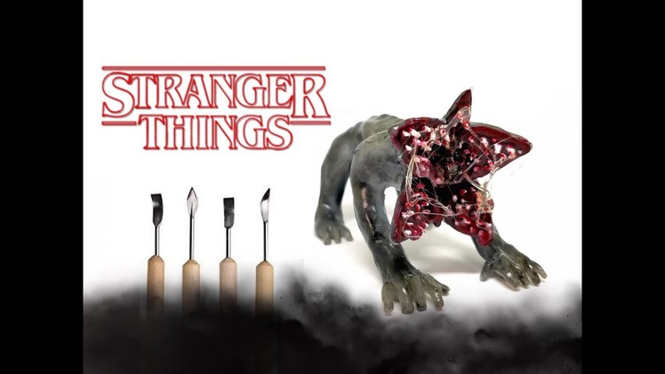 DIY Stranger Things Demodog - Polymer clay tutorial