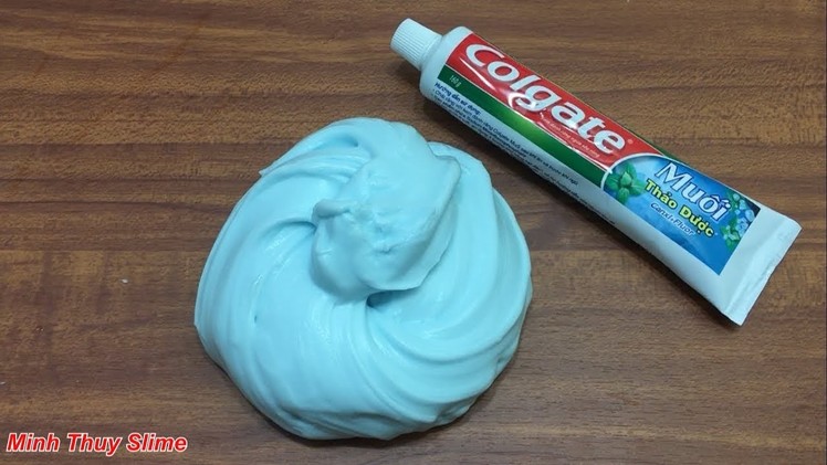 DIY Toothpaste Fluffy Slime!! No Shaving Cream, No Glue, No Borax! MUST WATCH!