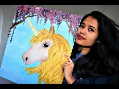 DIY : unicorn painting