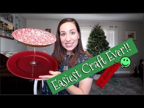 EASIEST CHRISTMAS CRAFT EVER!! ????Dollar Tree Christmas DIY Challenge