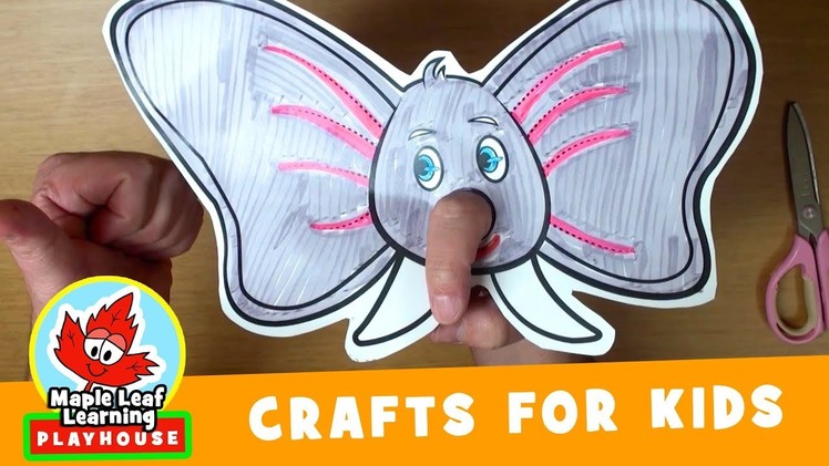 Elephant Craft for Kids | Maple Leaf Learning Playhouse