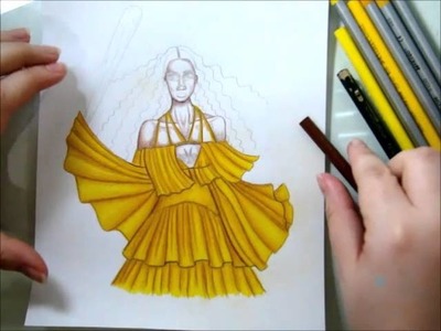 Fashion Illustration - Beyoncé's Lemonade (Hold Up)