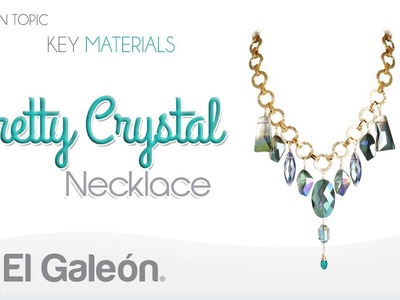 Fashion Topic El Galeón Pretty Crystal Necklace (Collar con Cristales)
