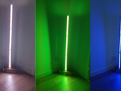 Genius DIY Modern LED Floor Lamp