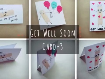 Get Well Soon Card - 3 | Craft for Kids | Easy DIY cards for Kids | DIY Greeting Card
