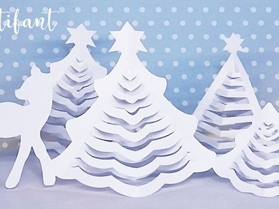 Hattifant - 3D Christmas Tree | THE ORIGINAL | 3D Paper Christmas Tree with FREE printables