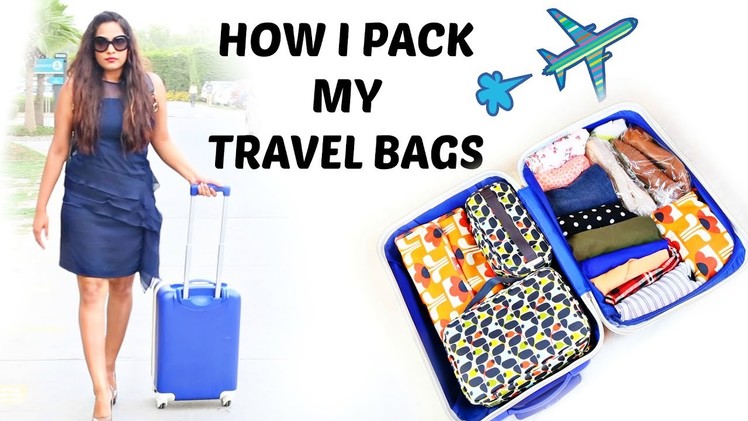How I Pack My Suitcase & Carry-On Bag | ShrutiArjunAnand