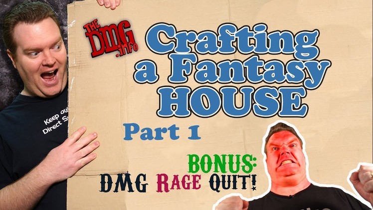 How to craft a fantasy house for dungeons and dragons games - part 1? DMG#125
