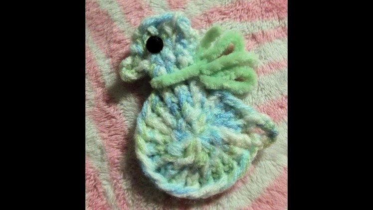 How to Loom Knit a Chick or Bird